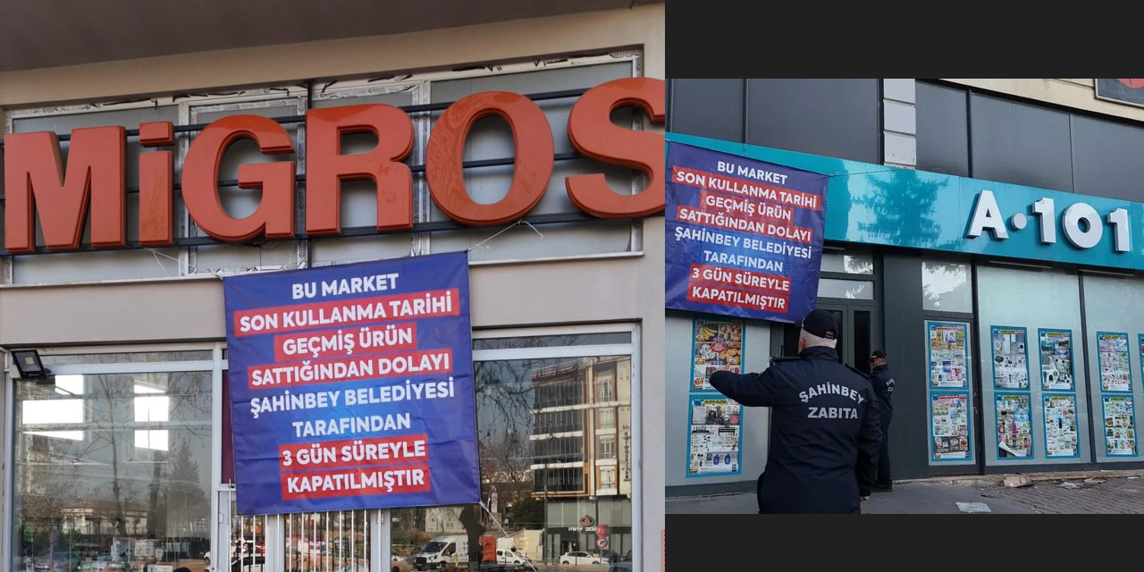 Belediyeden ceza: Önce Migros’u sonra A101’i kapattı