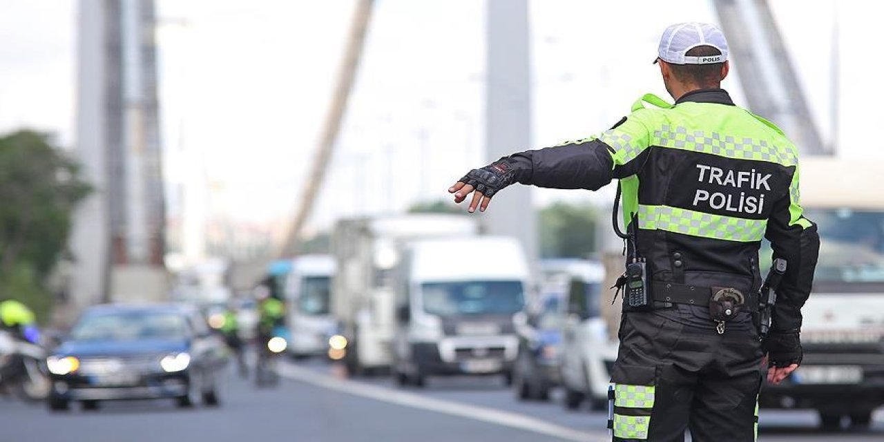 474 bin 456 araca veya sürücüye işlem yapıldı