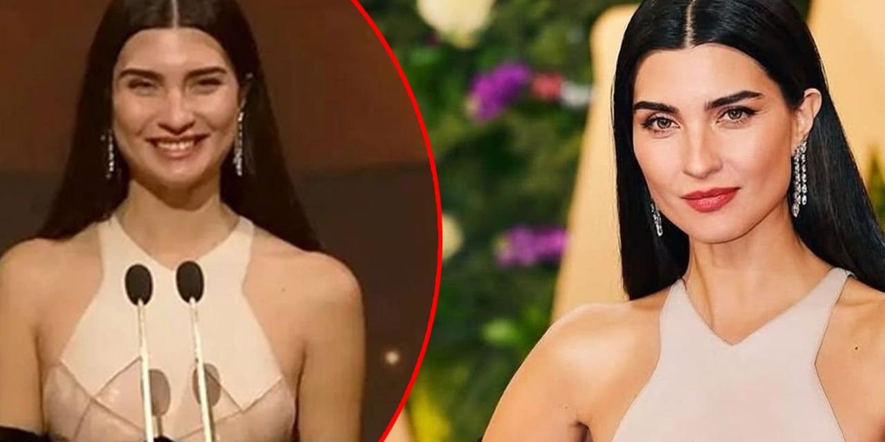 Tuba Büyüküstün Arapça konuştu, ödül gecesine damga vurdu