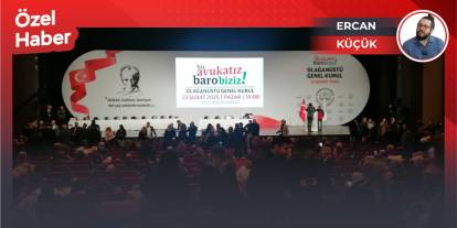 İstanbul Barosu'nda olağanüstü kongre günü